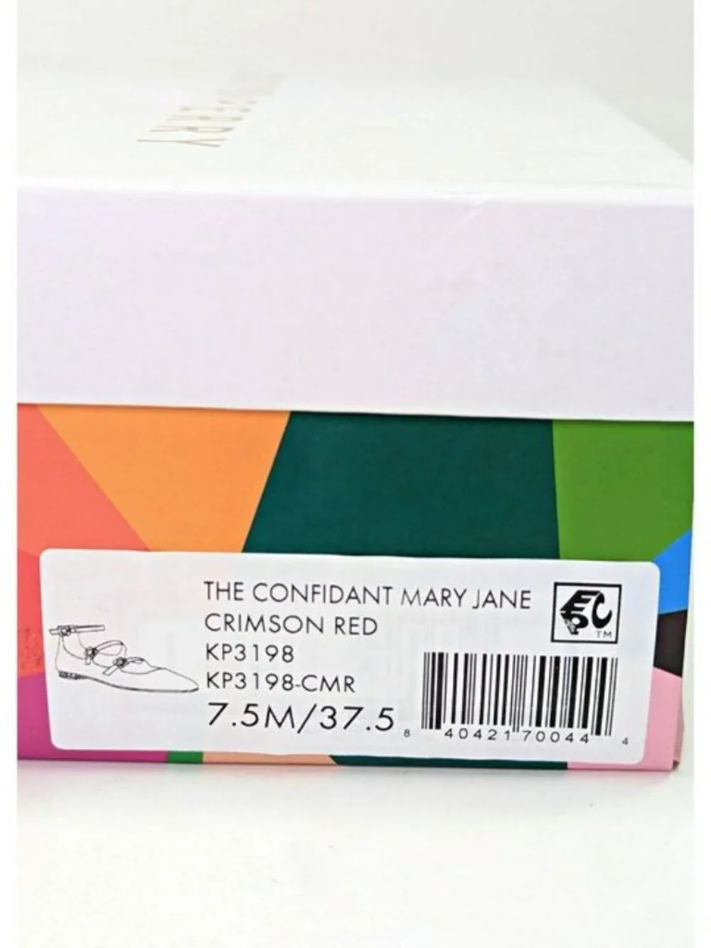 Katy Perry Confidant Mary Jane Women's Flats in Crimson Red Size 7.5 (MSRP $98)